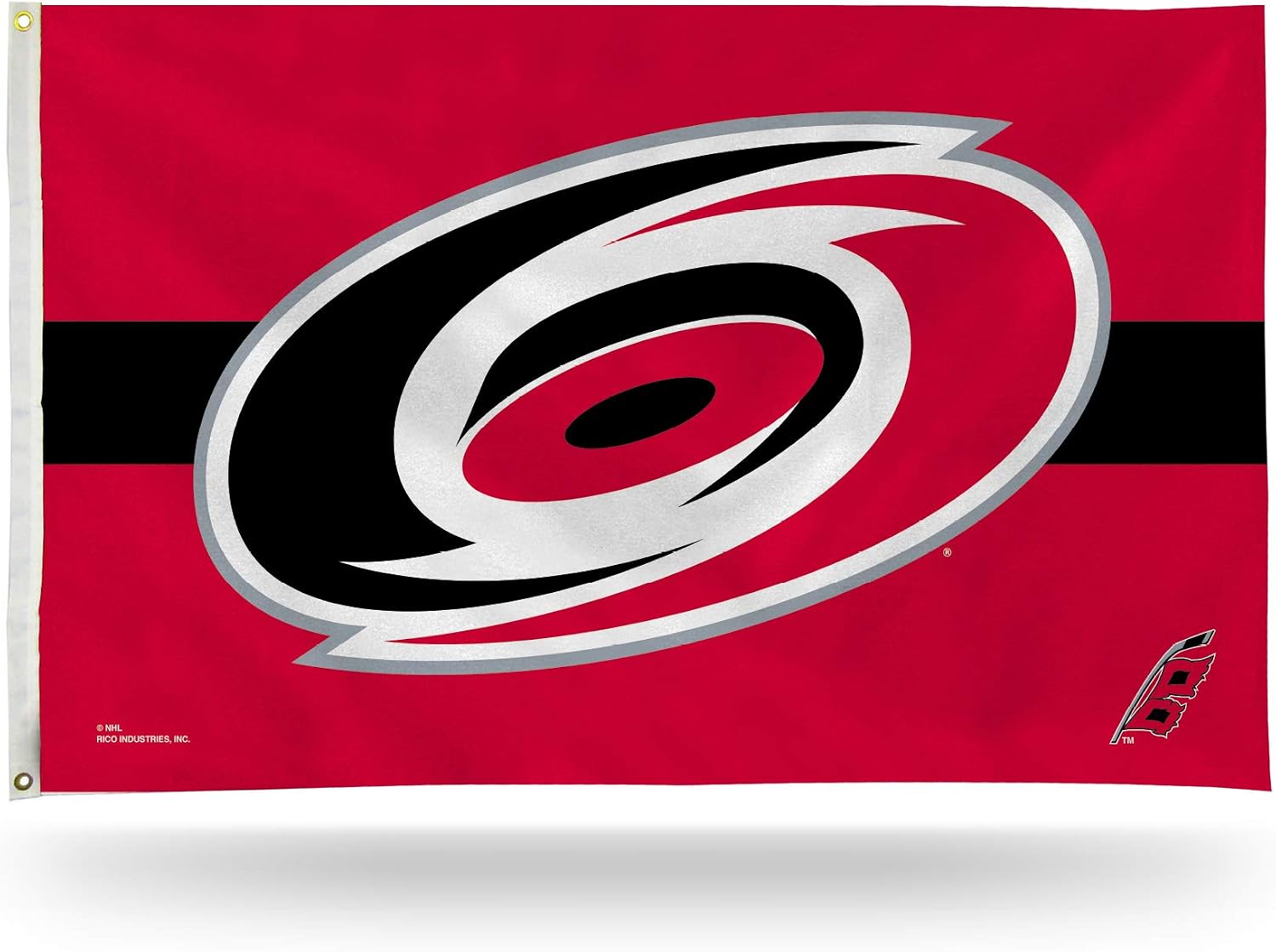 Carolina Hurricanes Flag - Striped Flag - 3 x 5 Foot Flag