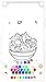 Food Coloring Book: Culinary Art & Creative Drawing
