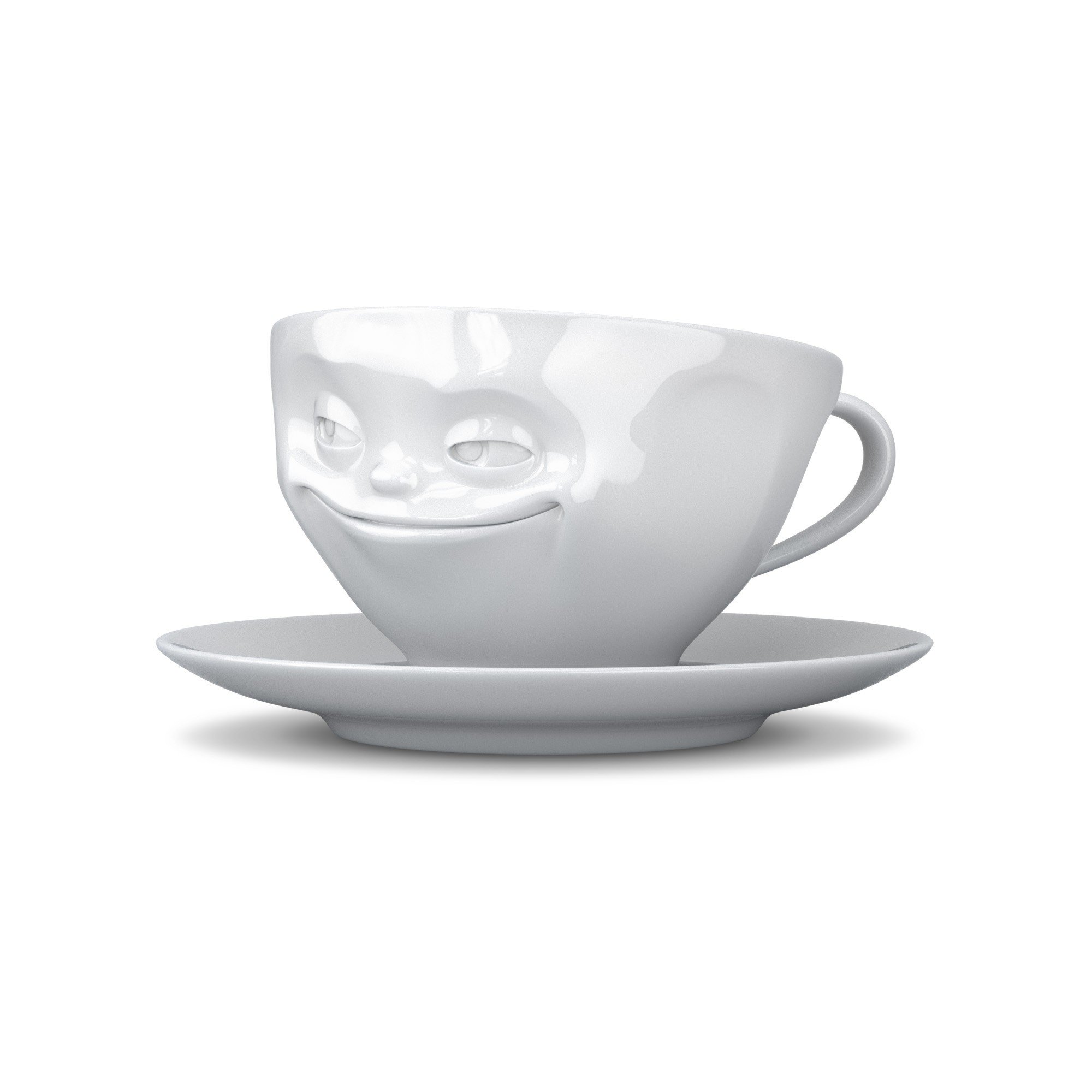Fiftyeight Kaffeetassen Set, 2-er Set Och Bitte + grinsend, TV Tassen