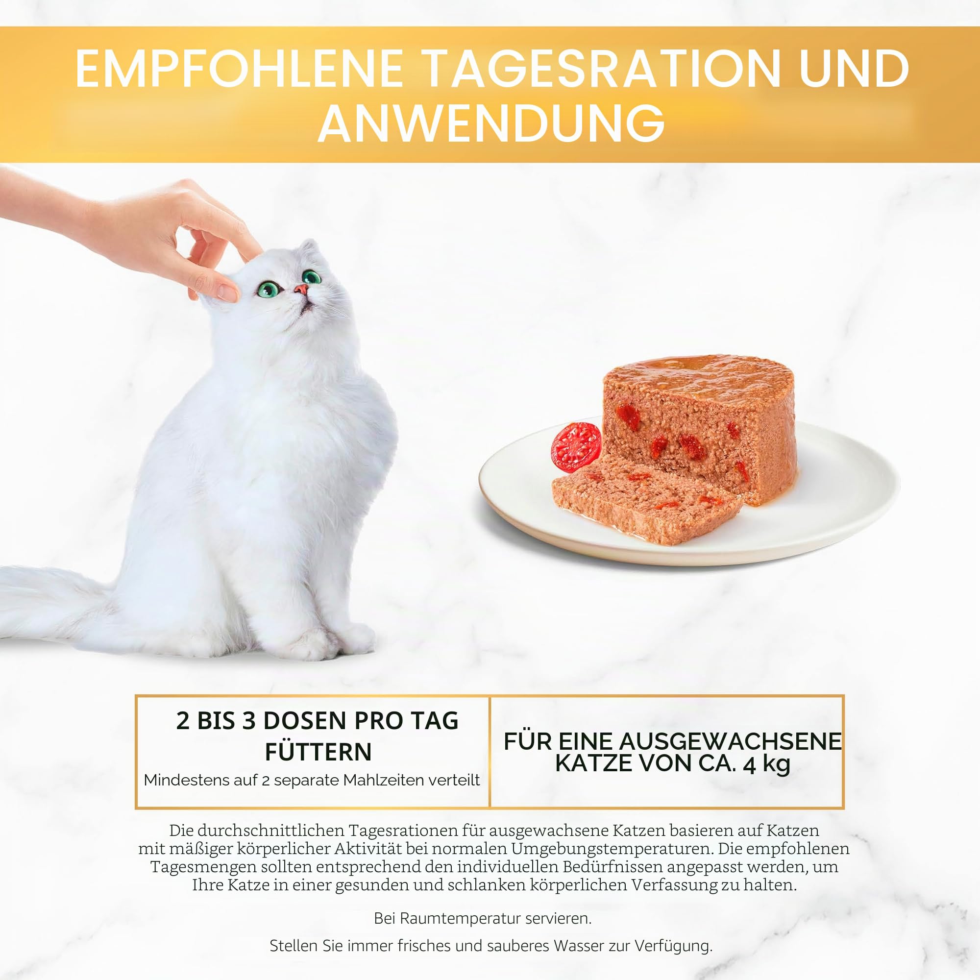 Purina Gourmet Gold-Mousse mit feuchtem Gemüse, Katze, Lamm, Ente, Trot, Kabeljau, 96 Dosen à 85 g