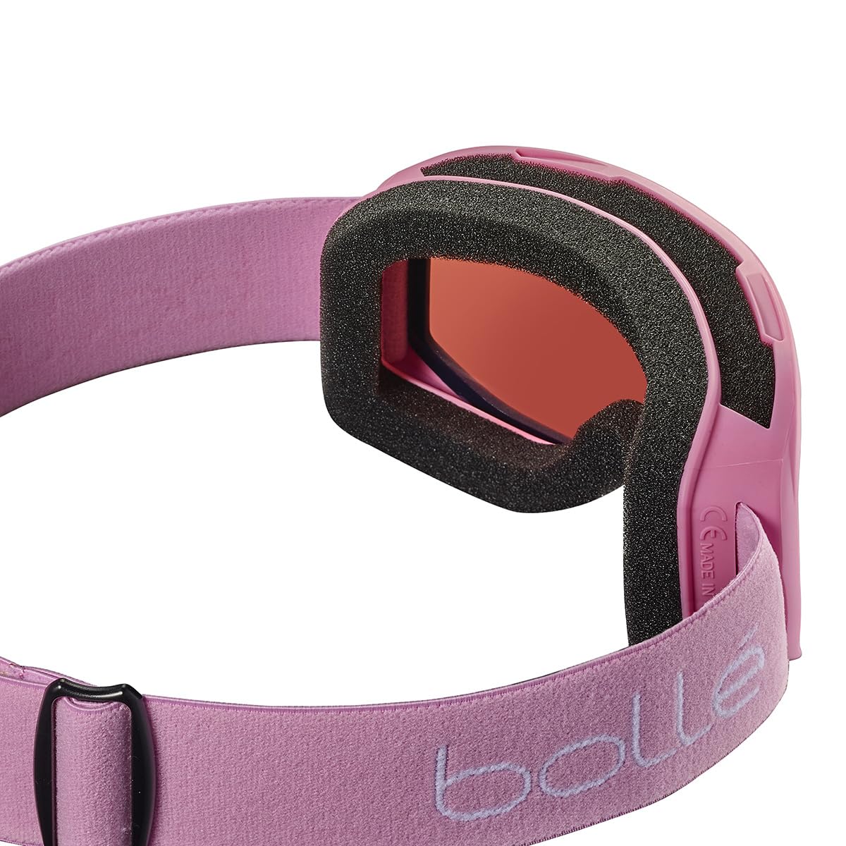 Bollé INUK - Maschera da sci per bambini - Versatile, Ventilazione Flow-Tech, Anti-appannamento, Comfort in schiuma