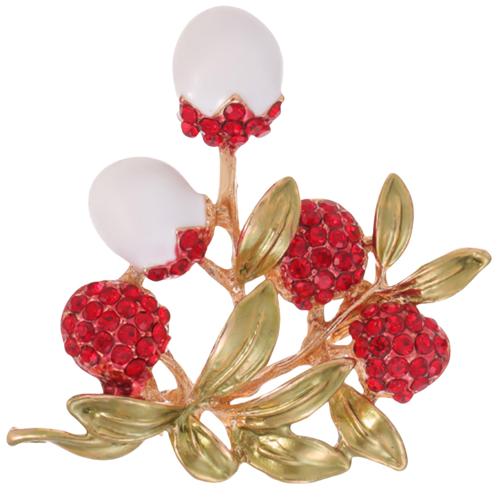 FAIRYGATE Brooch Pins Retro Crystal Rhinestone Brooches for Shirt Collar Decoration, B20 — view 49