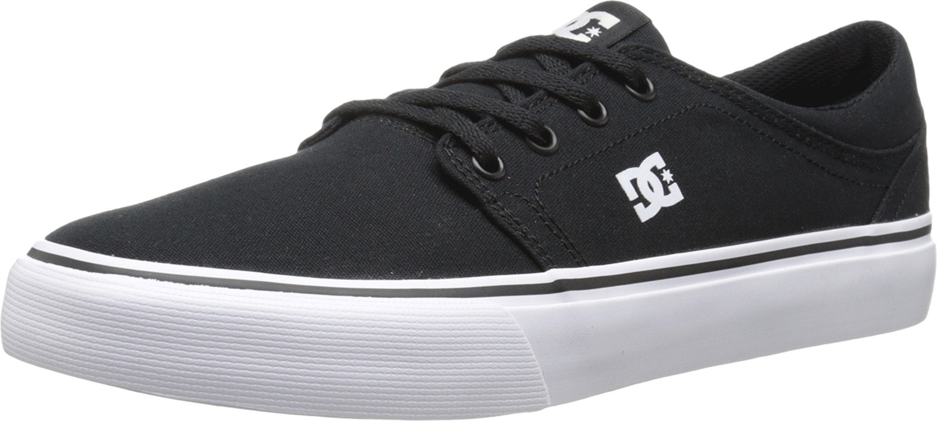 DC Shoes Herren Trase TX Low-Top Sneaker, Black (Black/White BKW), 8 UK
