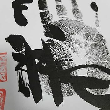 Amazon.co.jp: 横綱・白鵬直筆サイン色紙&番付表 落款印手形入り 引退