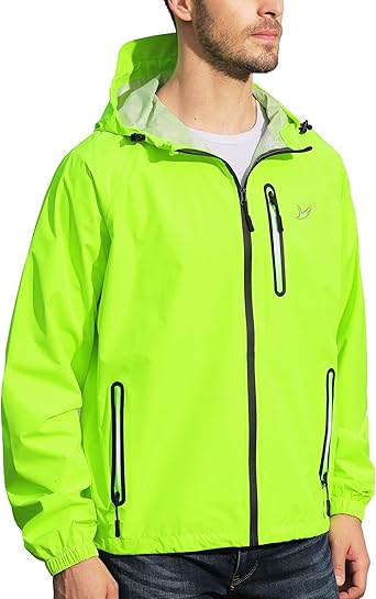 cortavientos impermeable hombre ciclismo