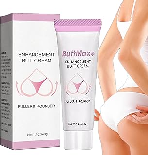 Gienslru ButtMax+ Enhancement Butt Cream, Hip Lift Up Cream for Bigger Buttock, ButtMax+ Butt Enhancement Cream, for Hip Sagging Skin Anti Cellulite (1Pcs)