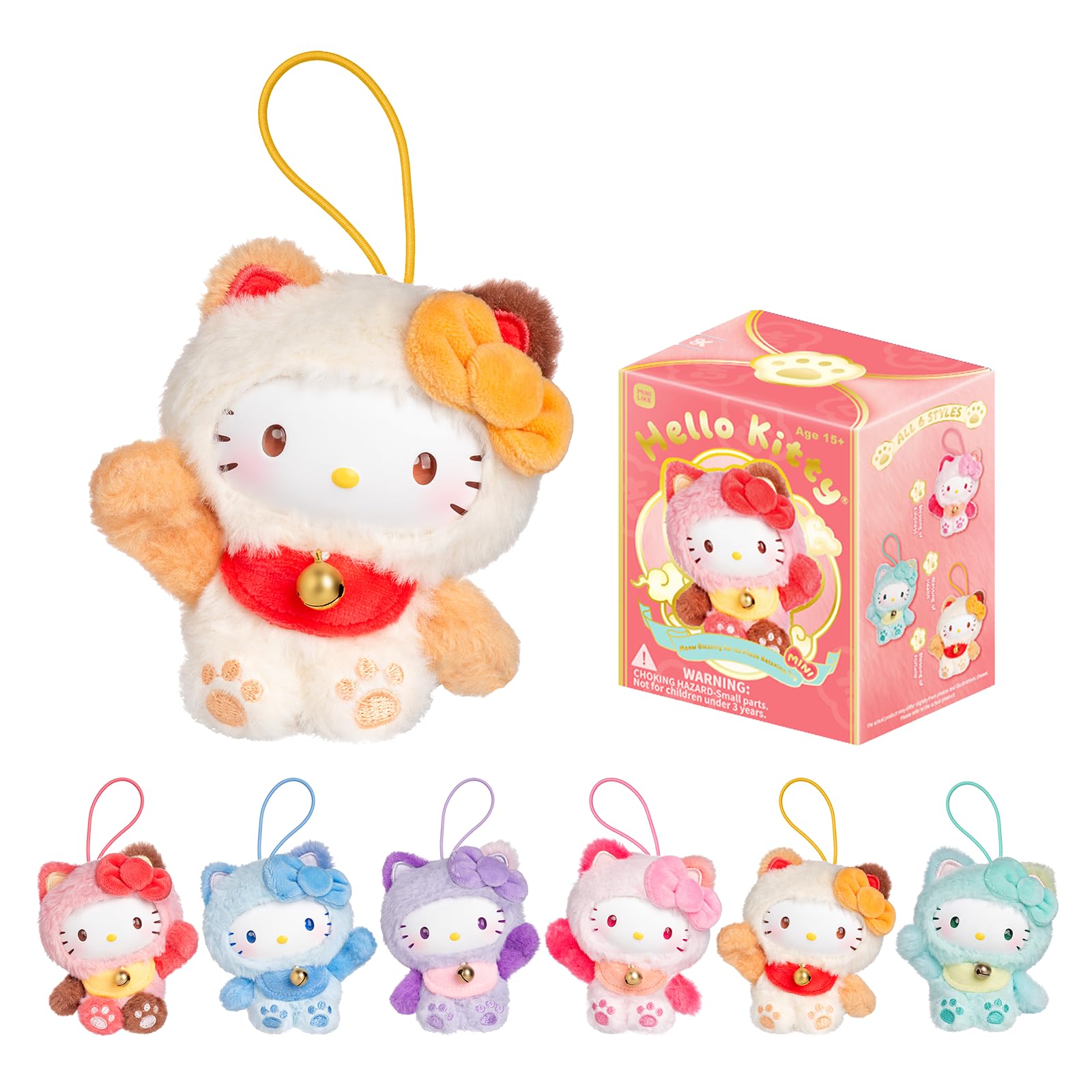 Amazon.com: MINI LIKE Sanrio Blind Box Hello Kitty Style Meow