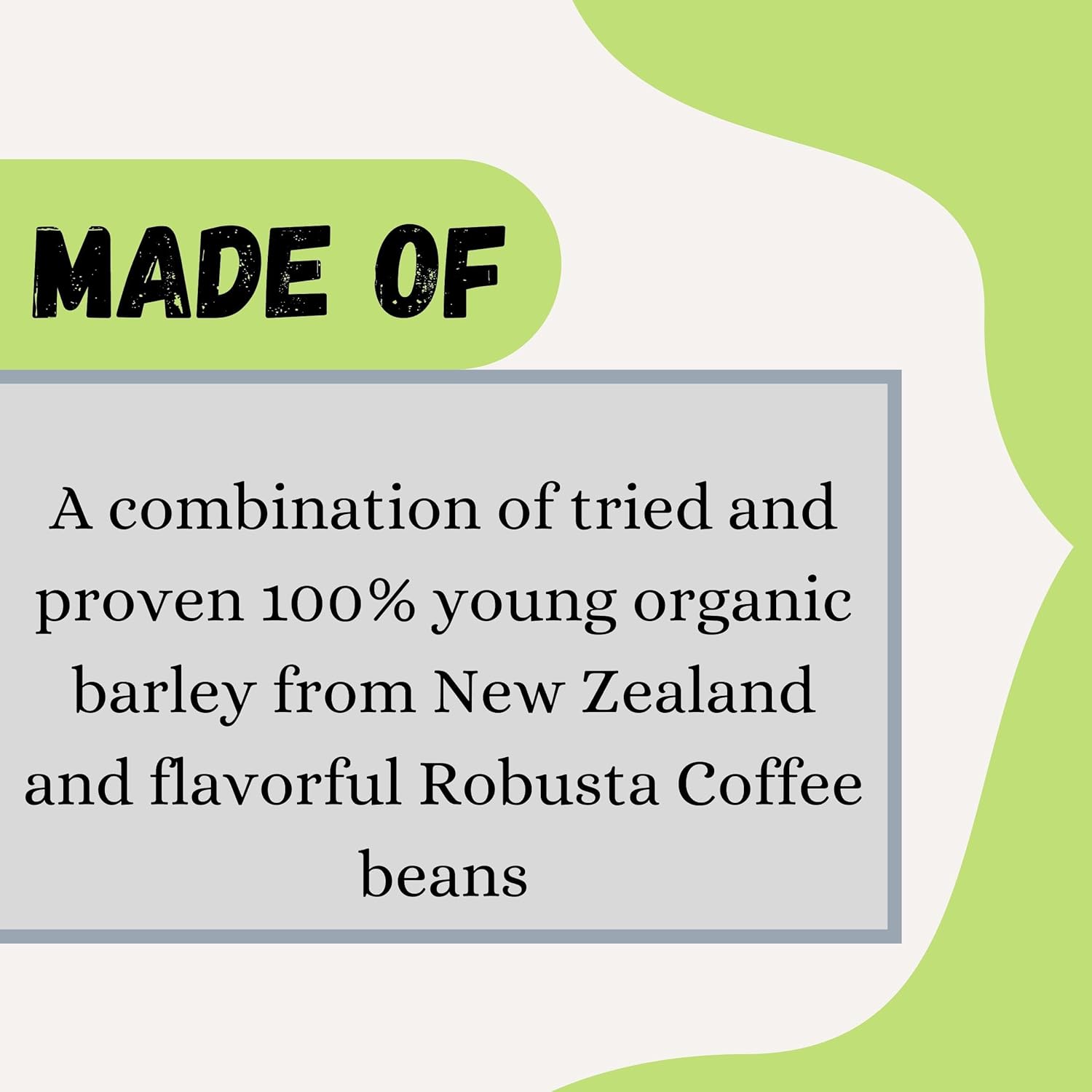 Sante Barley Fusion - A Very Special Coffee Blend - 10 Sachets per Box (3 Boxes)