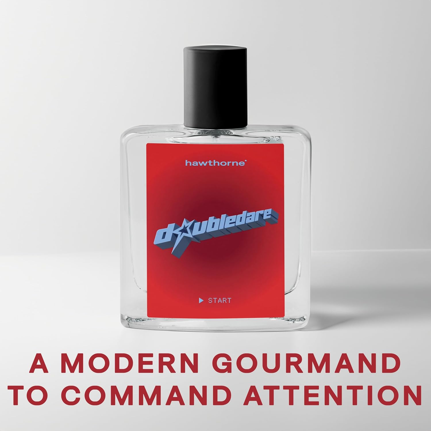 Hawthorne Double Dare Cologne. The Mature Scent of a Modern Gourmand Wood with Sophisticated Notes of Black Vanilla and Lavender Smoke. GQ Award Winner for Best New Fragrance. 50 mL - 1.7 Fl. Oz.
