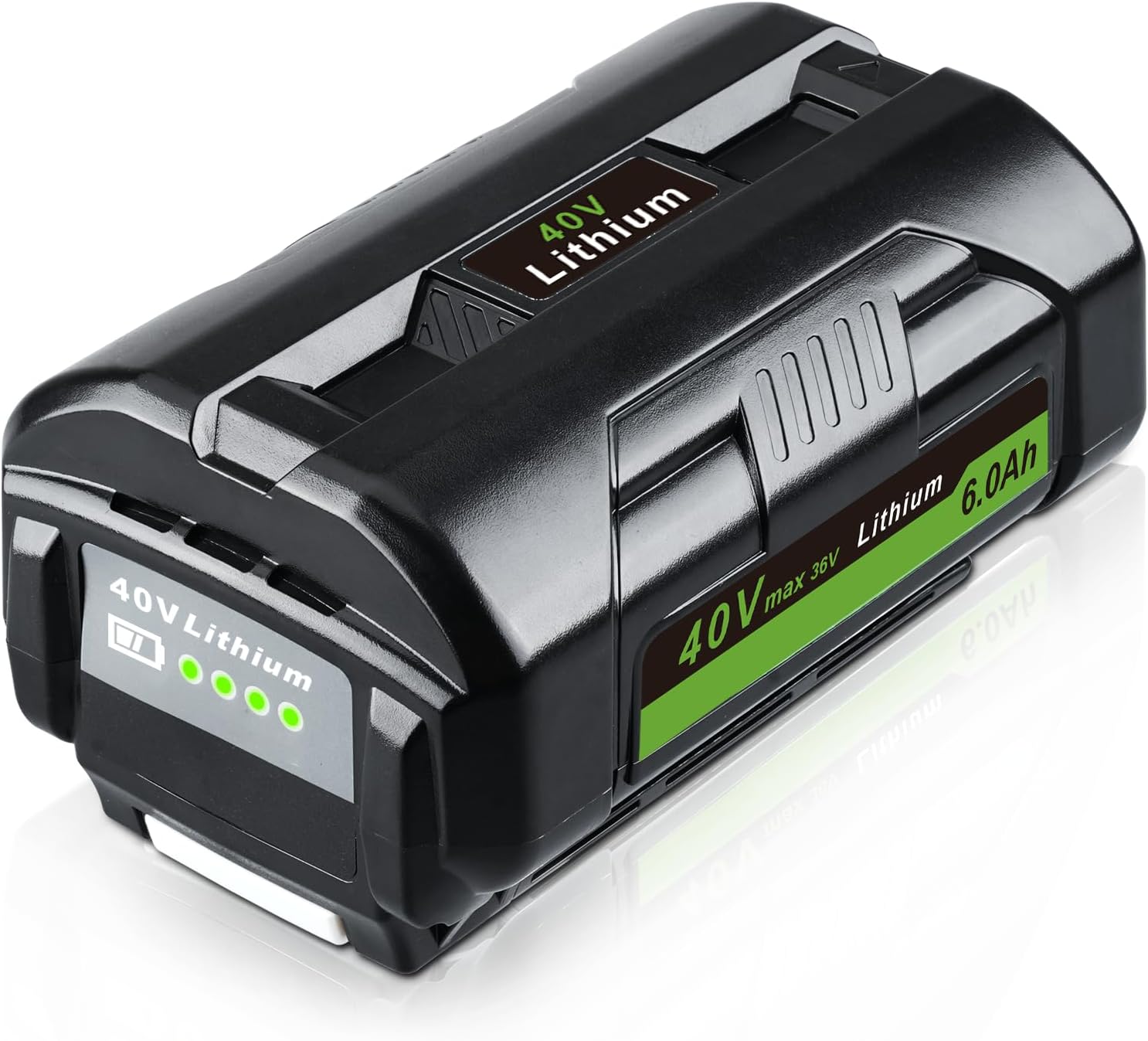 Masione 6.0Ah Replacement for Ryobi 40V Battery Compatible with Ryobi OP4040 OP40401 OP4026 OP40261 OP4050 OP40201 OP40601 and 40V Cordless Power Tools