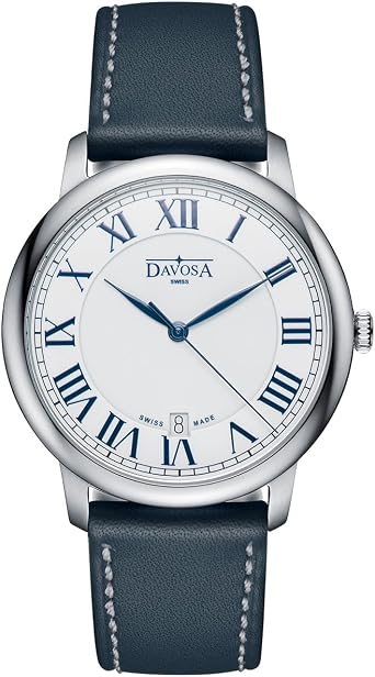 DAVOSA 3-Hand Date Amaranto Swiss Made 162.480.22