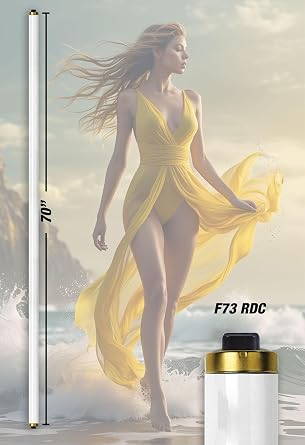 Brilliance Supreme Bronzer F73T12 8.5% 100-120W HO RDC Tanning Bulbs - Hot Lamps! (25)