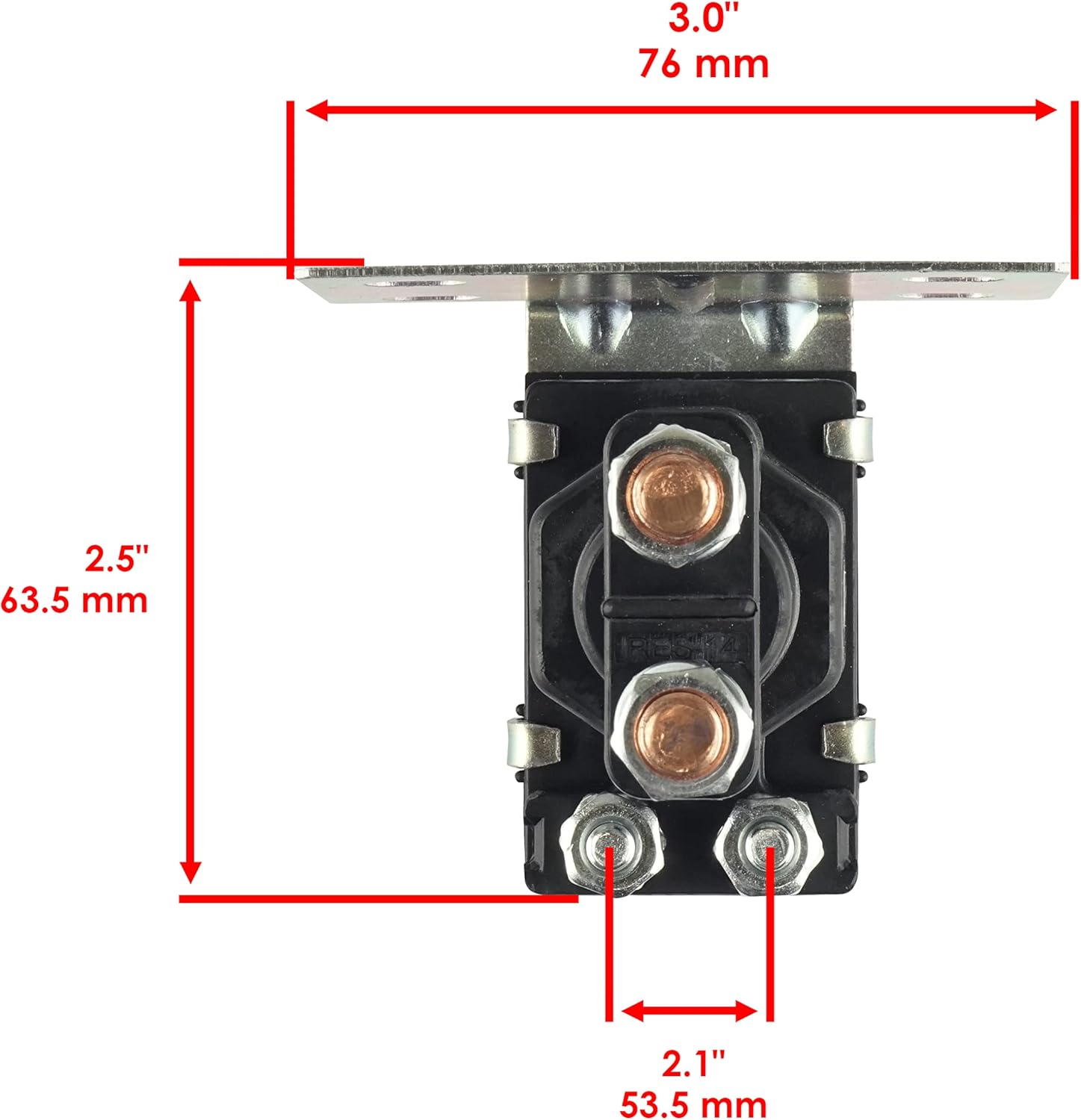 Caltric Starter and Solenoid Compatible with John Deere R70 R72 R92 S80 S82 S92 AM104036 AM105171