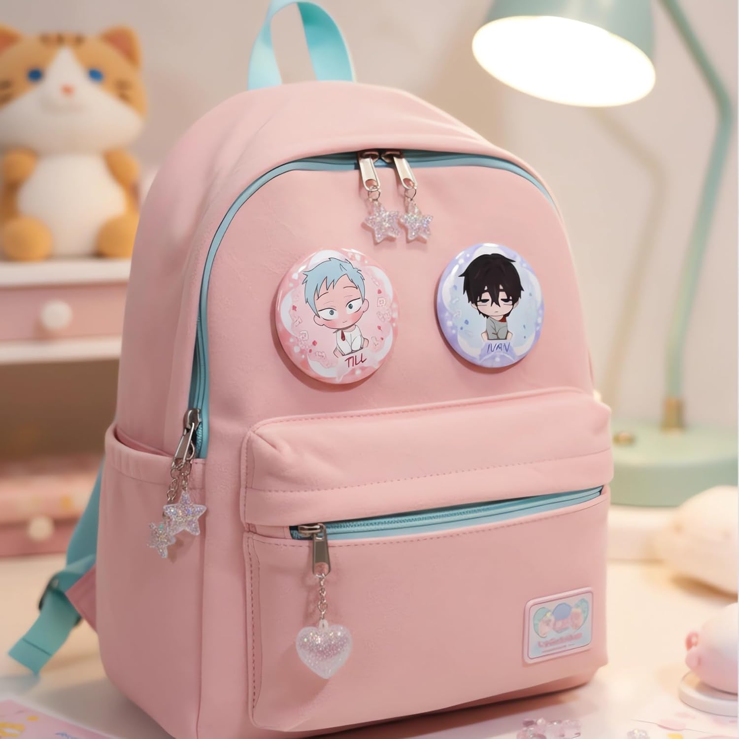 Alien Stage Baby Series Blind Box Button Pins, Officially Licensed Anime ALNST Collectible Merch for Ita Bags (Whole Set, Contains 6 Packs)
