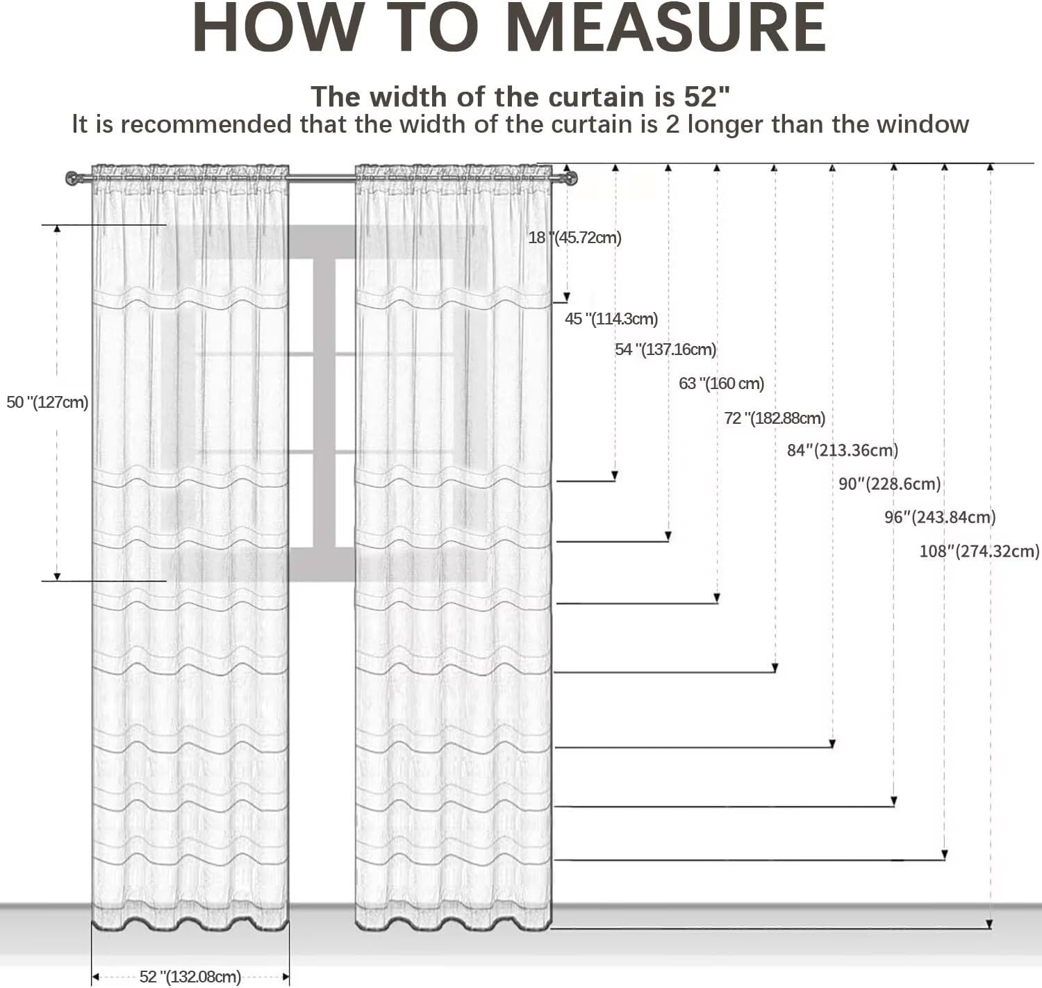 Christmas Curtains for Living Room, Luxury Snowflake Gold Foil Print Curtains, Rod Pocket Window Drapes Decorations for Bedroom and Home Decor, 2 Panels Foliage Green 52W x 63L