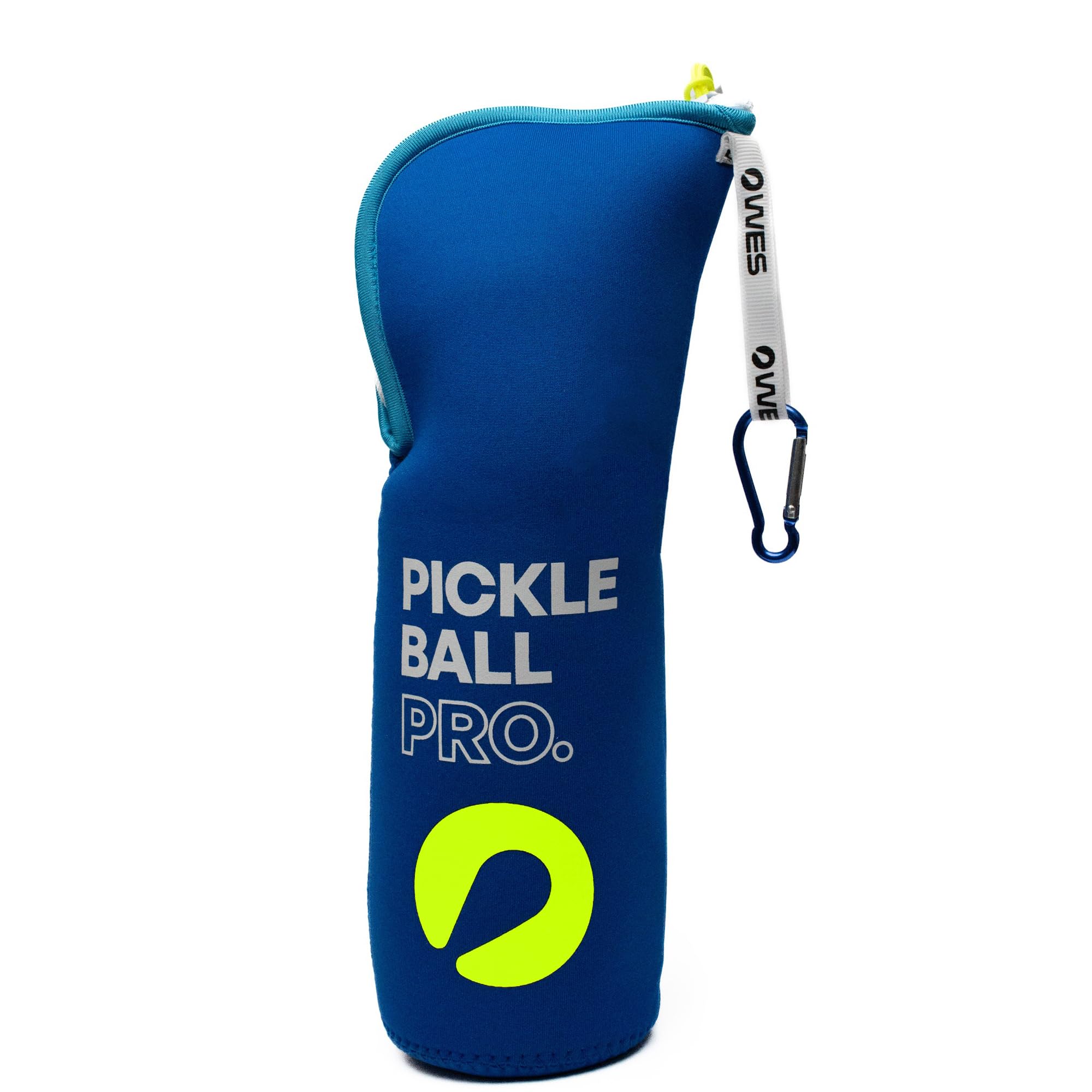 WES - Supporto a sfera da pickleball | Borsa a sfera da pickleball con gancio in metallo per recinzione e zaino, regali pickleball