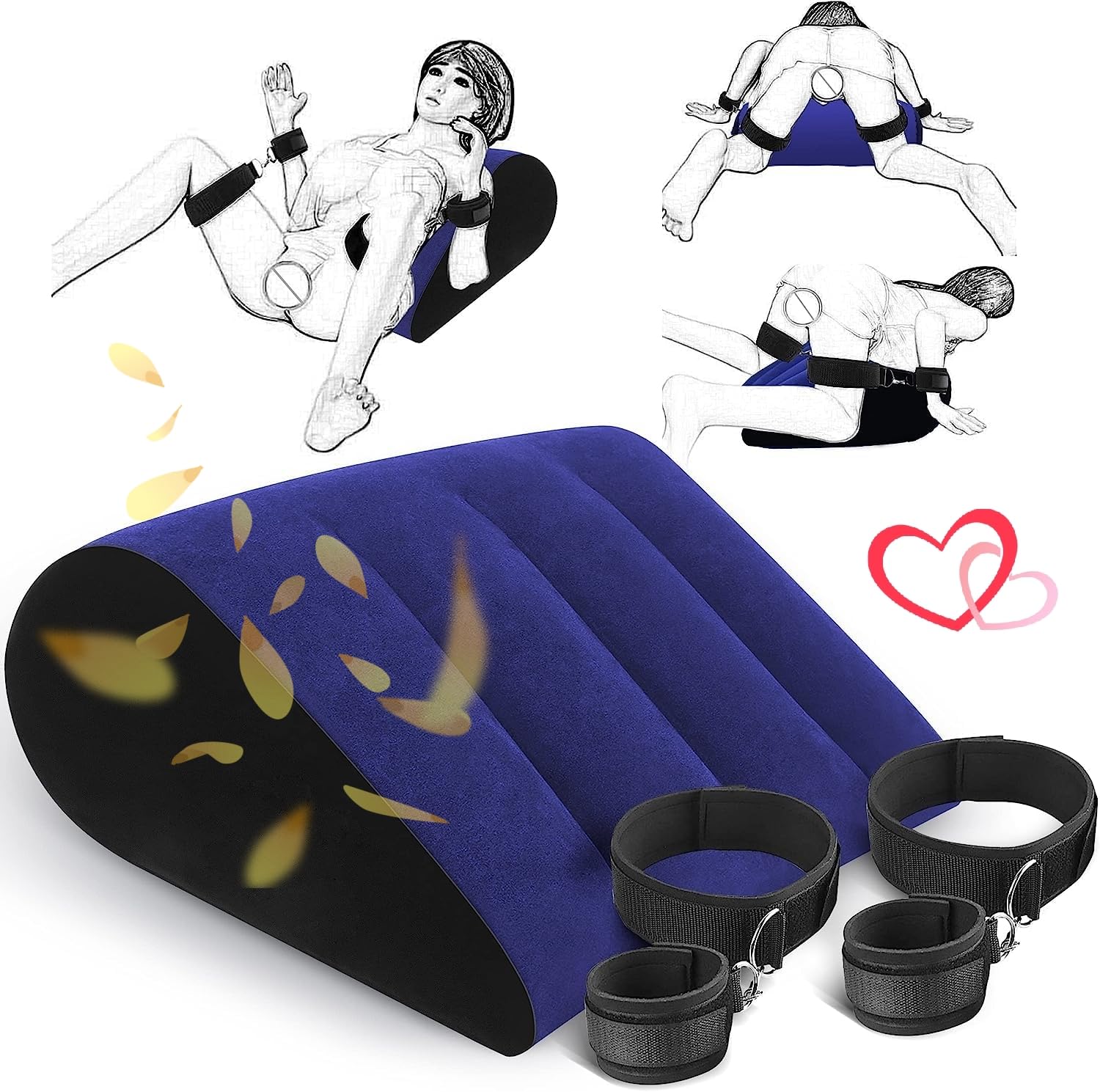 𝙨𝙚𝙭 𝙩𝙤𝙮 Cuscino gonfiabile con protezione per le ginocchia, riposa comodamente mentre ti prendi cura delle tue ginocchia!