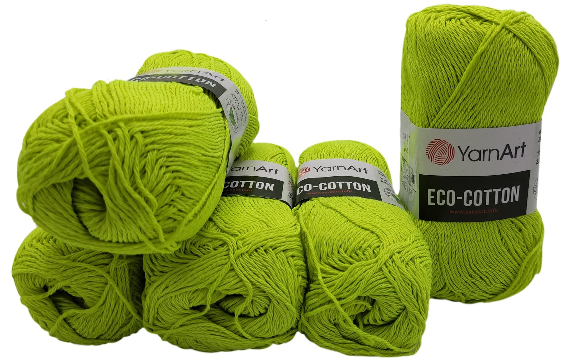 Confezione Da 5 Gomitoli Di Filato Aran Verde Salvia – 100% Lana, 210m Per Gomito, Lavabile In Lavatrice