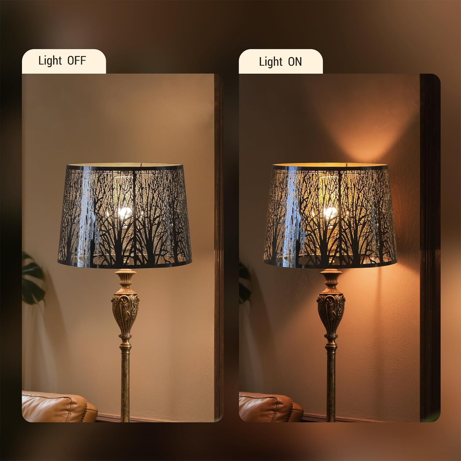 Barrel lamp shades,metal lampshades,large lamp shades for table lamps,drum lamp shades for table lamps,12" Top x 14" Bottom x 10" High (Spider) Metal silver lamp cover,lampshades for floor lamps