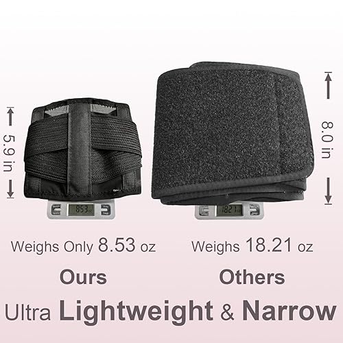 Miniatura 6 de Soporte de espalda suave y transpirable para espalda baja Cómodo soporte lumbar para hernia de disco, ciática, escoliosis, alivio del dolor