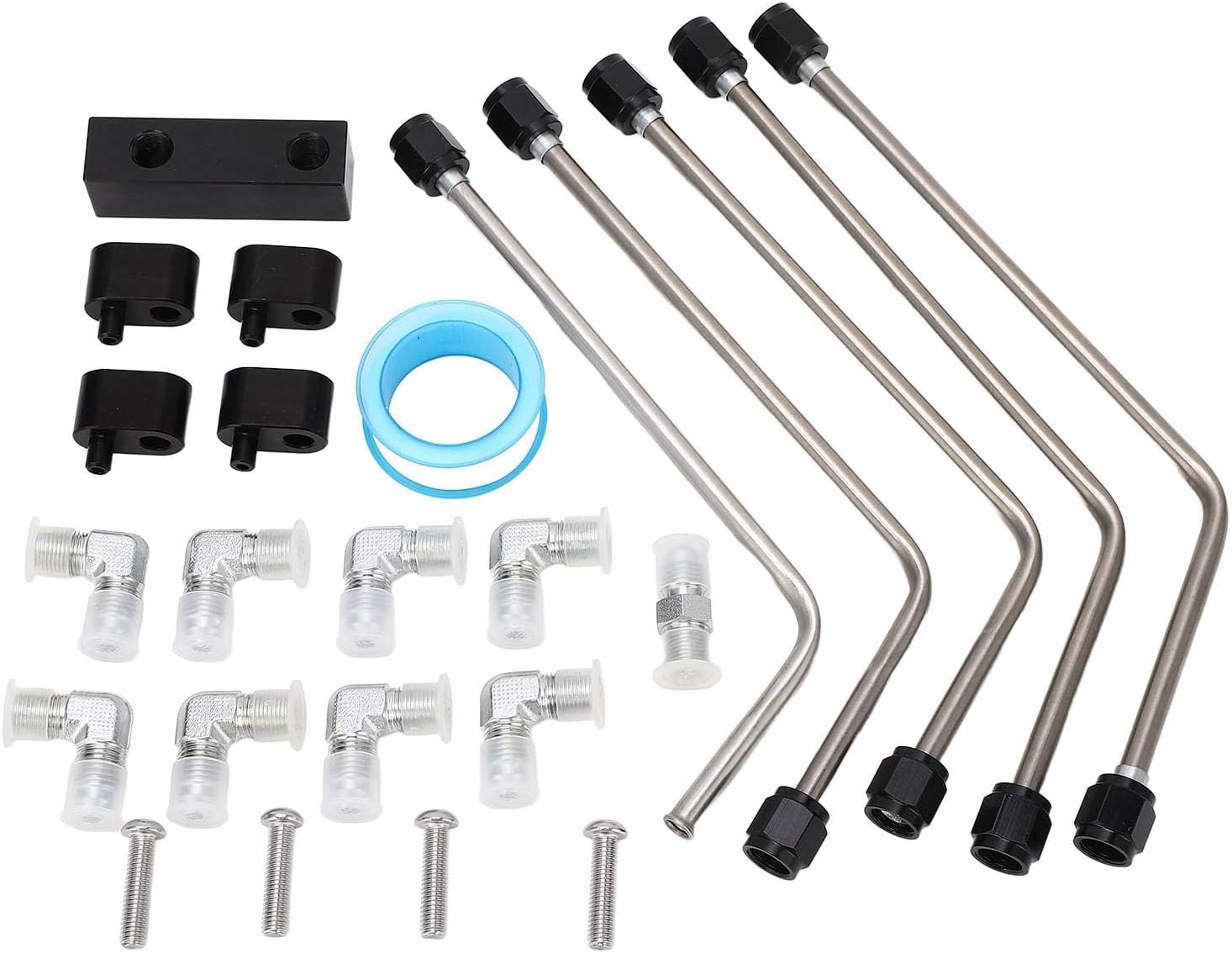 Stainless Steel Refrigerant Complete Refrigerant Steam Vent Kit for LS1 LS2 LS3 LS6 LS7 LSX Engines