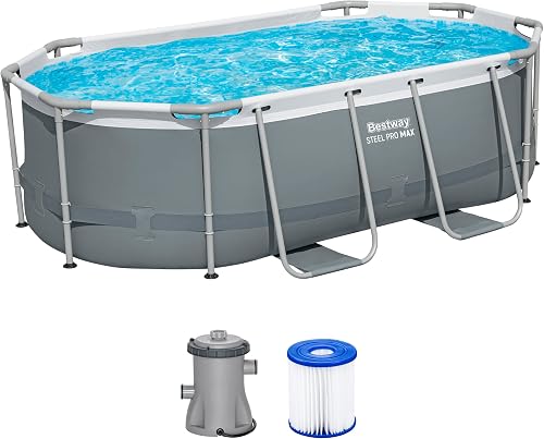 Bestway Power Steel Frame Pool Set mit Filterpumpe 305 x …