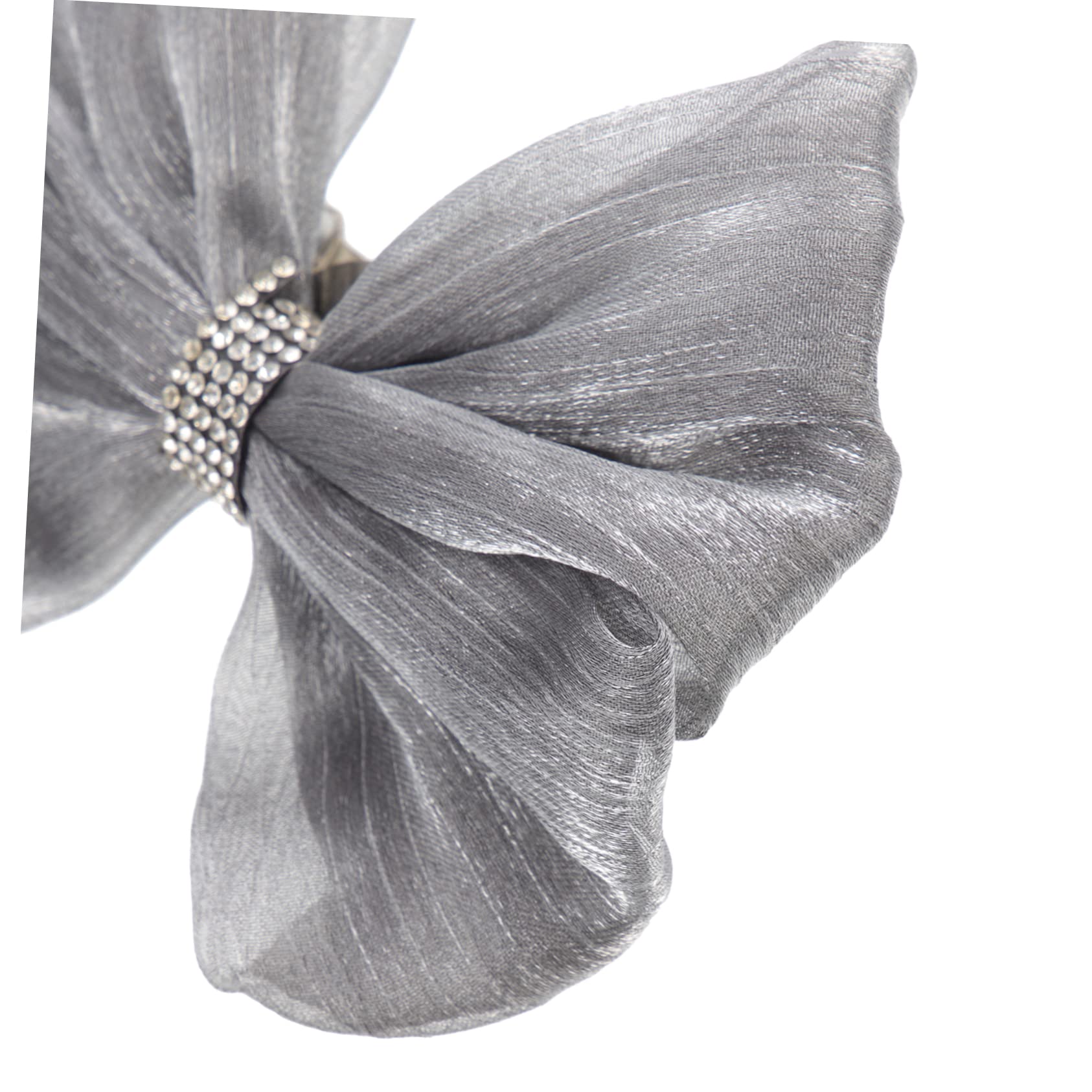TOPBATHY 4pièces Nœud Décoratif Tulle pour Rideaux Embrasses Élégantes à Nouer Accessoires De Décoration pour Fenêtres Léger pour Salons Et Bureaux