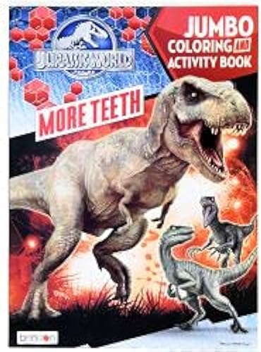 Bendon Publishing Jurassic World 80pg libro para colorear, 50780UPD