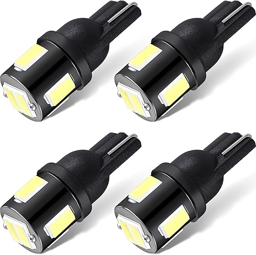 Bombillas LED 906 5630 LED T10 con base de cuña, bombilla de repuesto para barco marino, luz de mástil, luz de anclaje, luces de navegación para