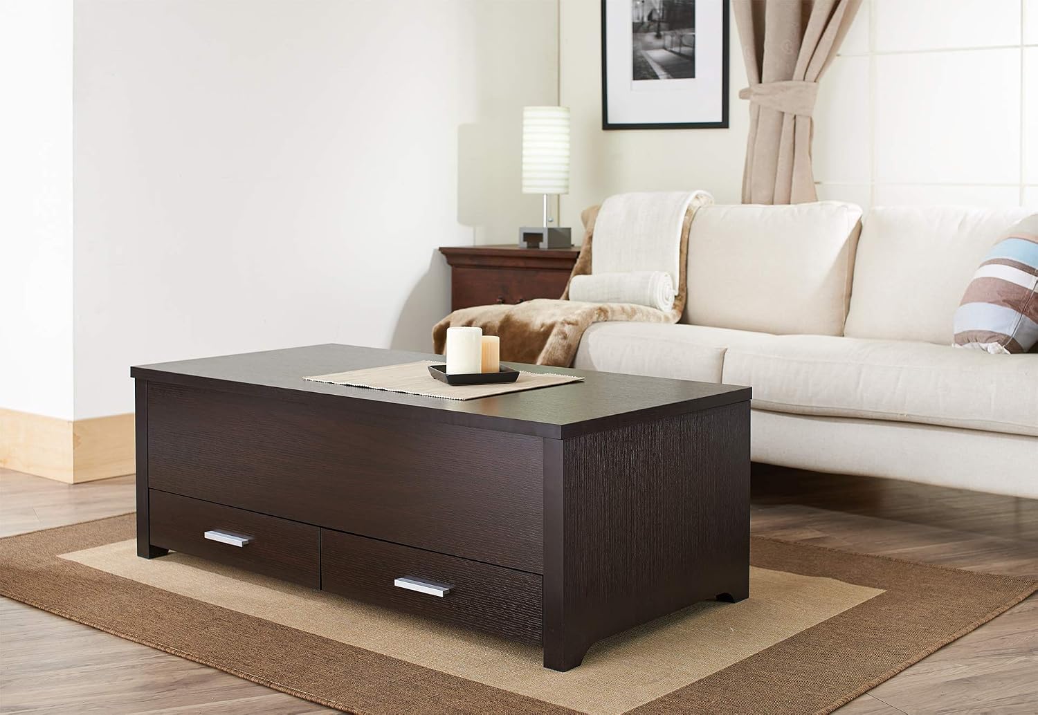 247SHOPATHOME Coffee table, brown