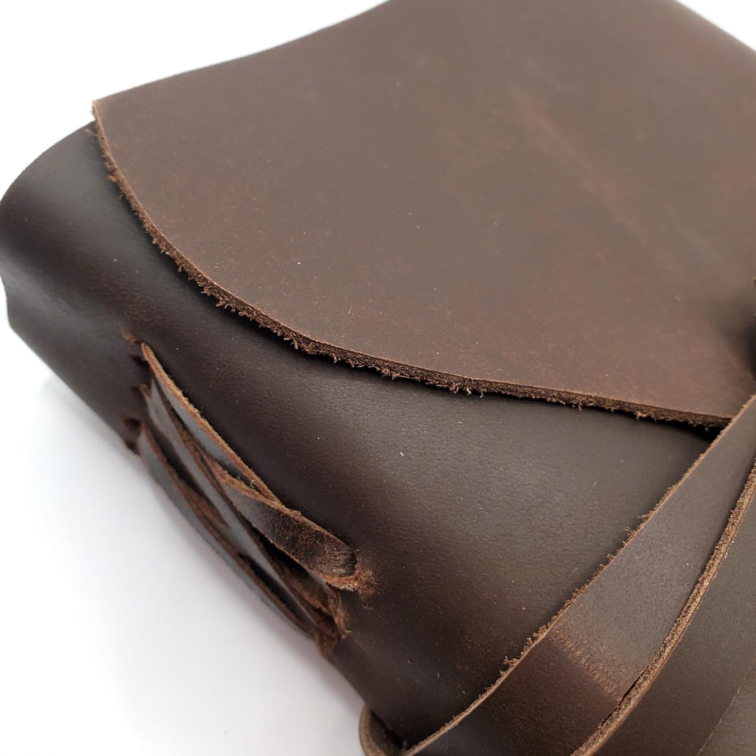Custom Family Crest Leather Journal, 5" x 7" Blank Handmade Paper, Family Surname Unlined Notebook, Actual Family Coat of Arms Gift
