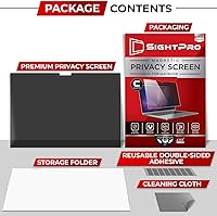 Vista 5 de Pantalla magnética de privacidad para MacBook Air de 15 pulgadas (2023-2025, M2, M3, M4) patentado y protector de filtro de privacidad extraíble