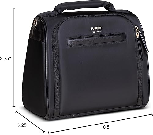 Miniatura 10 de JuJuBe Nueva bolsa aislada para botellas, bolsa de almacenamiento de leche materna para biberones, bolsa de almuerzo impermeable aislada de viaje o