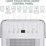 Uhome 30 Pint Dehumidifier - 1500 Sq Ft Dehumidifiers for Basement with Activated Carbon Filter, Humidity Sensor, Auto Shut Off, Continuous Drainage Hose - Ideal Dehumidifiers for Home White