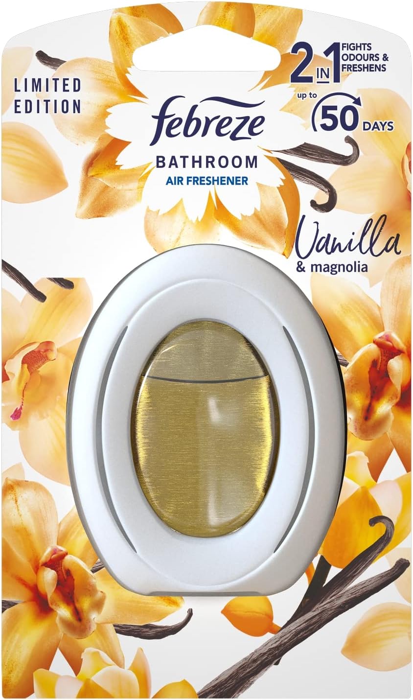 Febreze Bathroom Air Freshener Vanilla Cookie : Amazon.co.uk: Grocery