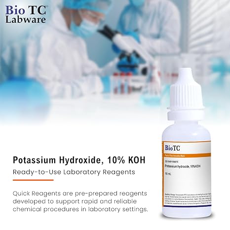 Potassium Hydroxide 10% KOH Solution - 15ml