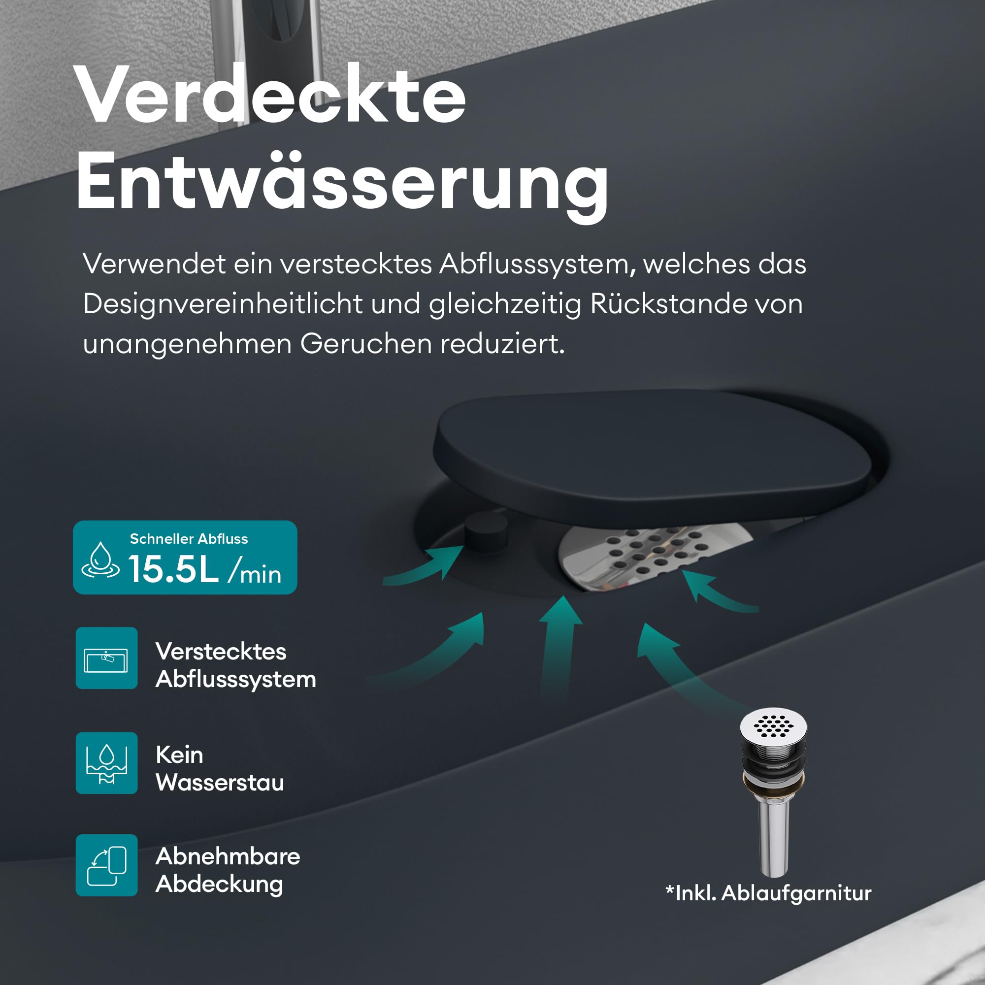 Lavabo Da Appoggio Mai & Mai 70x35.5cm In Marmo Fuso Bianco - Con Nanotecnologia Autopulente - Foto 6