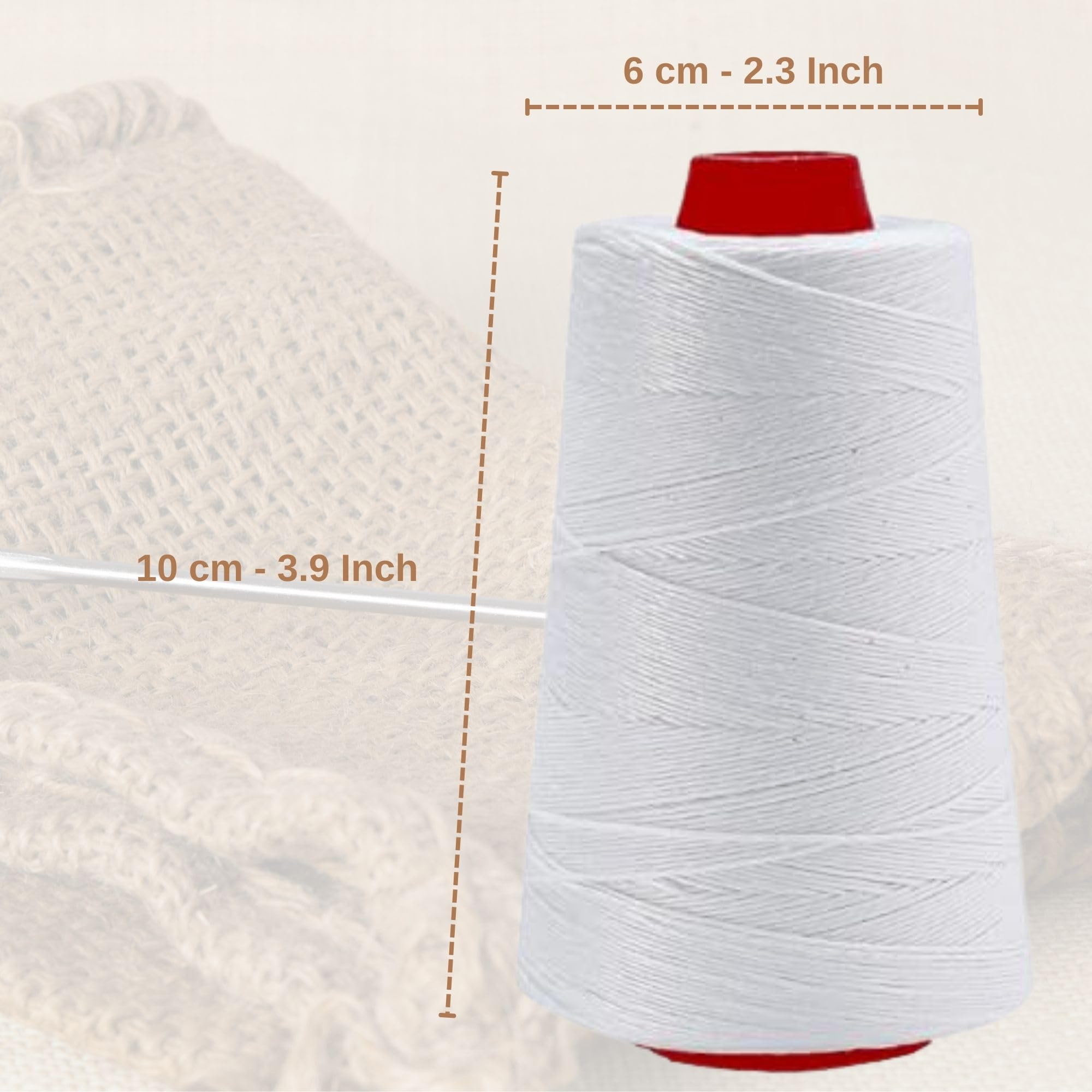 Filo da cucito resistente per mini macchine per chiudere borse, disponibile in 3, 6 e 12 rotoli, ad alta resistenza, di lunga durata, compatibile con macchine da cucire elettriche per borse portatili