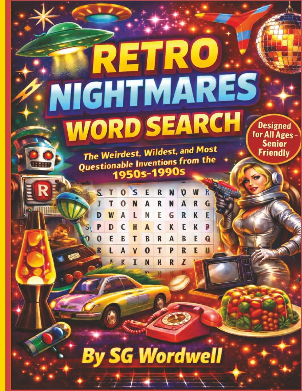 Retro Nightmares Word Search: The Weirdest, Wildest, and Most Questionable Inventions from the 1950s-1990s