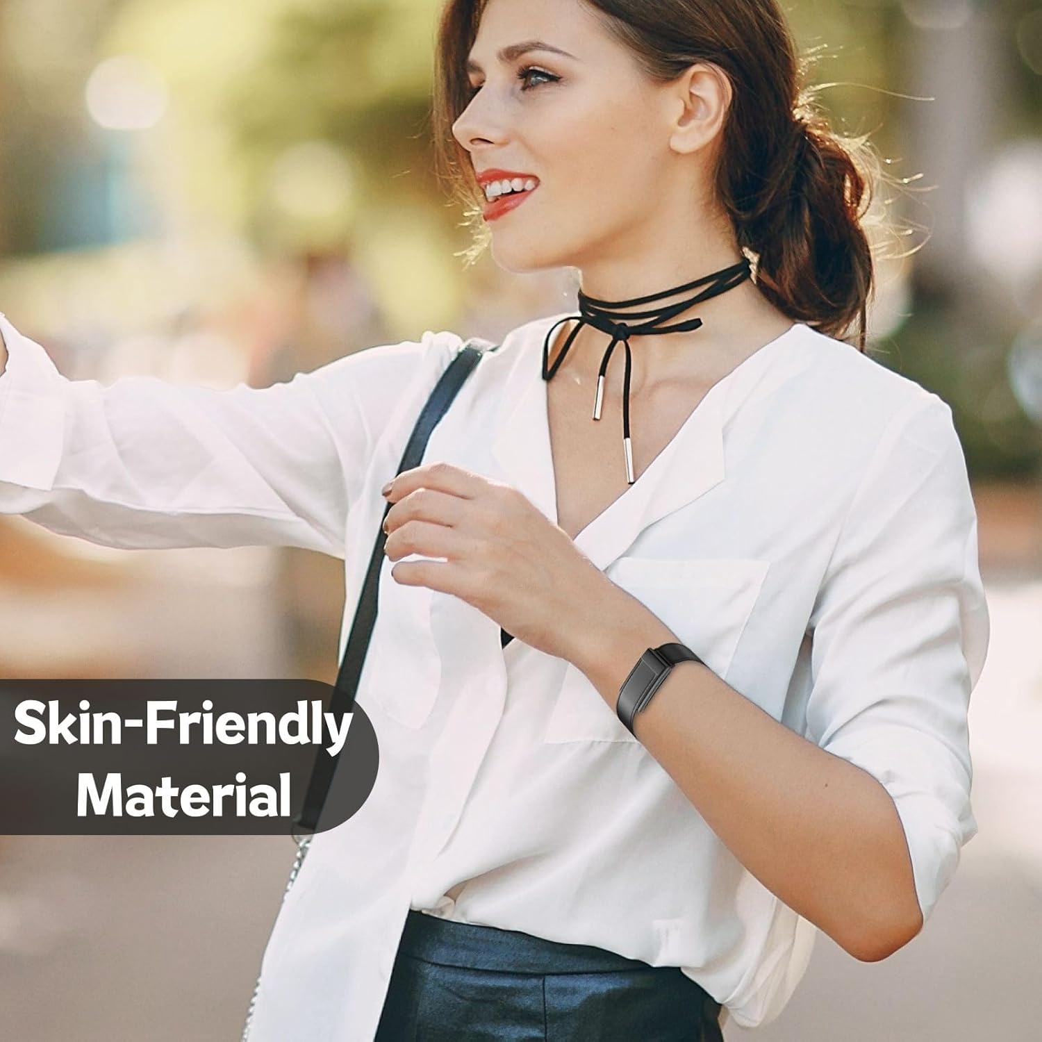 Vanet Leather Strap Compatible with Whoop 5.0 Bands One, MG Life and Peak, Top Grain Genuine Leather Strap Vintage Bands Compatible for Whoop 5.0 [Not for Gen 4]