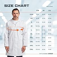 Vista 4 de Portwest Higiene & Almacén Abrigo Ventilado Grande Blanco Ref 2852LGE Wht