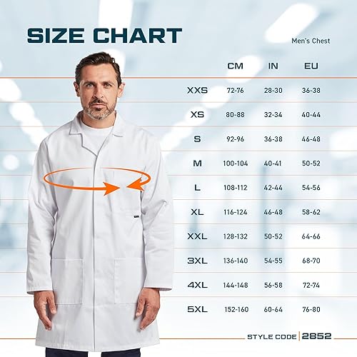 Miniatura 4 de Portwest Higiene & Almacén Abrigo Ventilado Grande Blanco Ref 2852LGE Wht