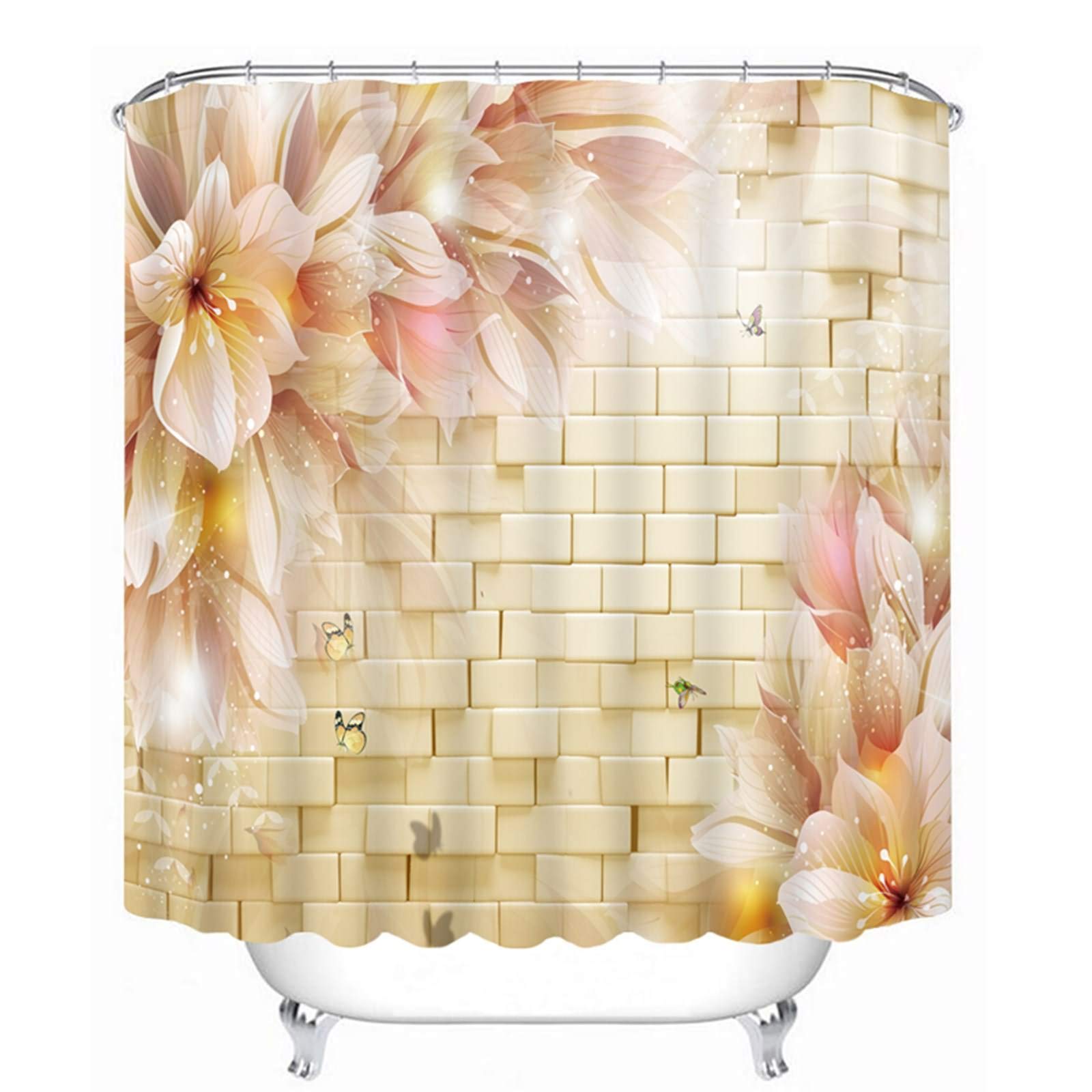 Rideau de douche japonais KnSam fini les éclaboussures grand format 200x180