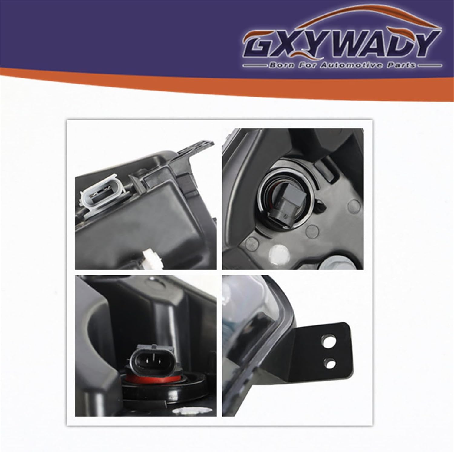 GXYWADY 2PC Fog Light Replacement for GM2592323 Signal Lamp with Bulbs Replacement for 2018-2021 Equinox Right & Left Side