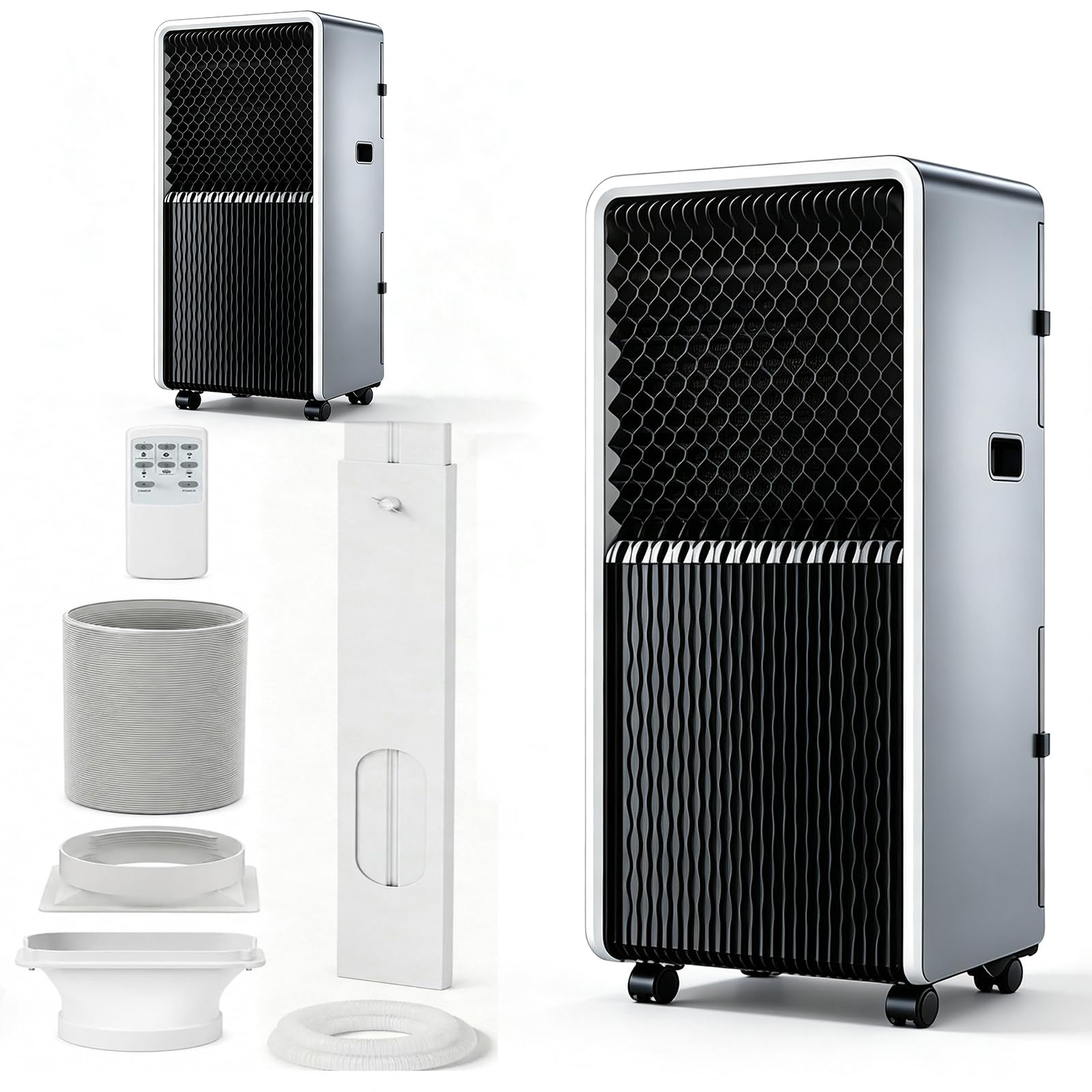 EZBHIZ Portable Air Conditioner 12000/14000 Btu Air Cooler Cooling