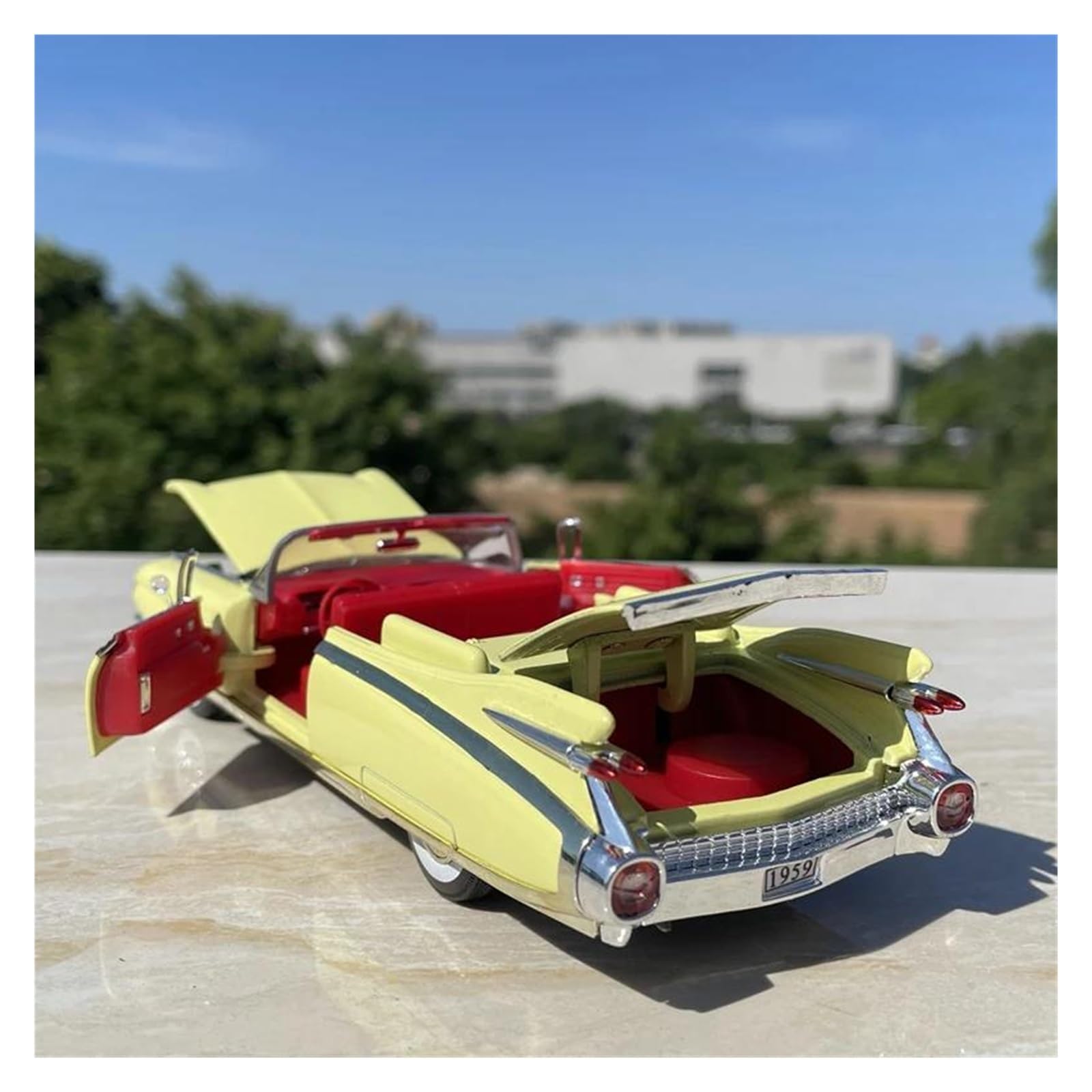 Per Cadillac Classic Luxury 1:32 Modello Di Auto In Lega Simula Metallo Regalo Suono E Luce