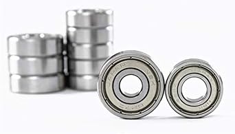 NSK 606ZZ, 606Z Deep Groove Miniature Ball Bearing, 6mm x 17mm x 6mm, 2pcs lot Made in Japan