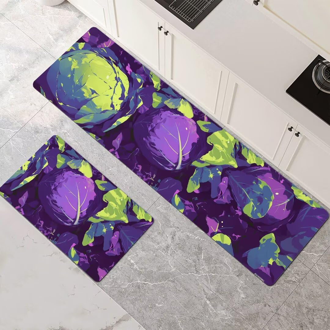 Alfombras cocina lavable juego de alfombra baño secado rapido y antideslizante
