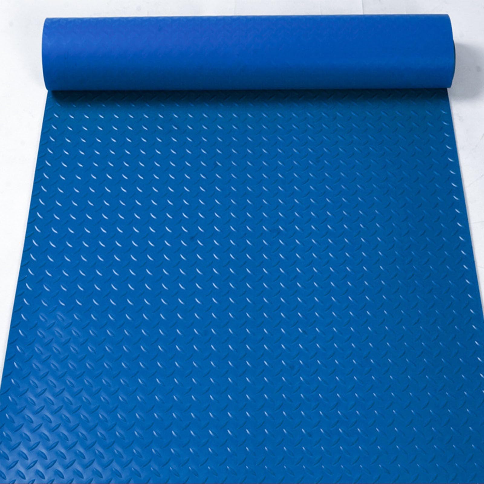 Alfombra de Suelo de Goma, Alfombra de Suelo Impermeable para Garaje, Almohadilla Antideslizante para reparación de Coches en Garaje, Furgonetas, Gimnasio, fácil de Cortar,1.5mm,1x1m