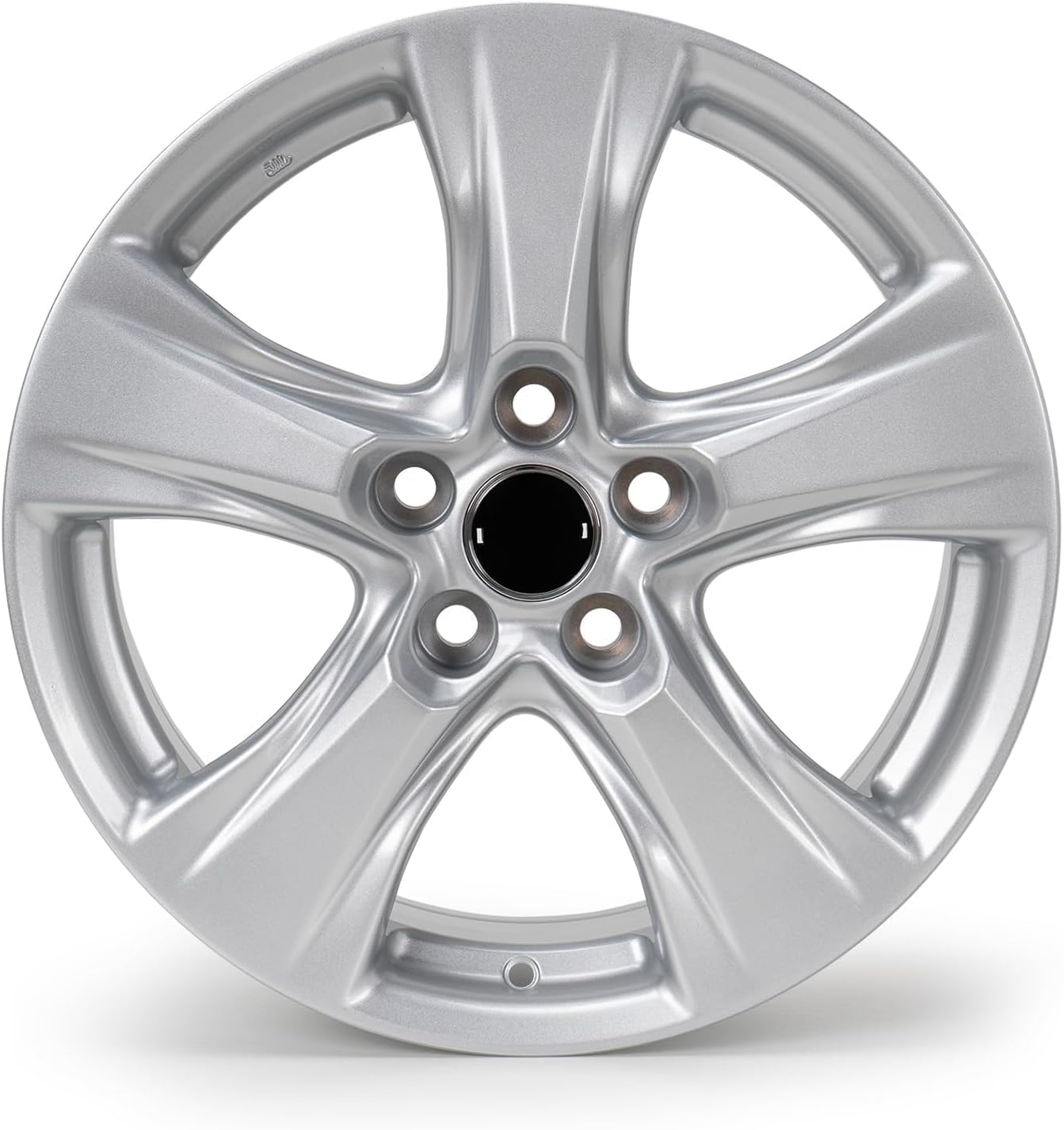 17" x7" Replacement Wheel Rim Compatible with Toyota RAV4 2019-2023, PCD 5×114.3mm, Offset 35mm, CB 60.1mm, Front or Rear Aluminum Alloy Rim Wheel, Machined Silver